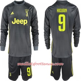 Maillot/Tenue Juventus Gonzalo Higuain 9 Enfant Troisième 2018/2019 Manche Longue